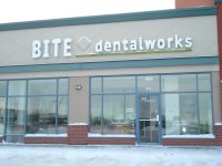 Store front for Bite Dental Works