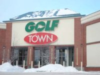 Store front for Golf Town