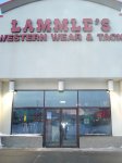 Store front for Lammle's Western Wear & Tack