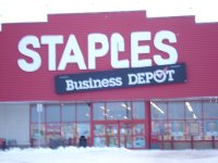 Store front for Staples Business Depot