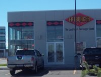 Store front for Fat Burger