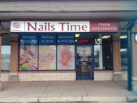 Store front for Shawnessy Nails Time Spa