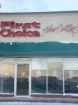 Store front for First Choice Haircutters