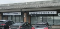 Store front for Hearing Loss Clinic